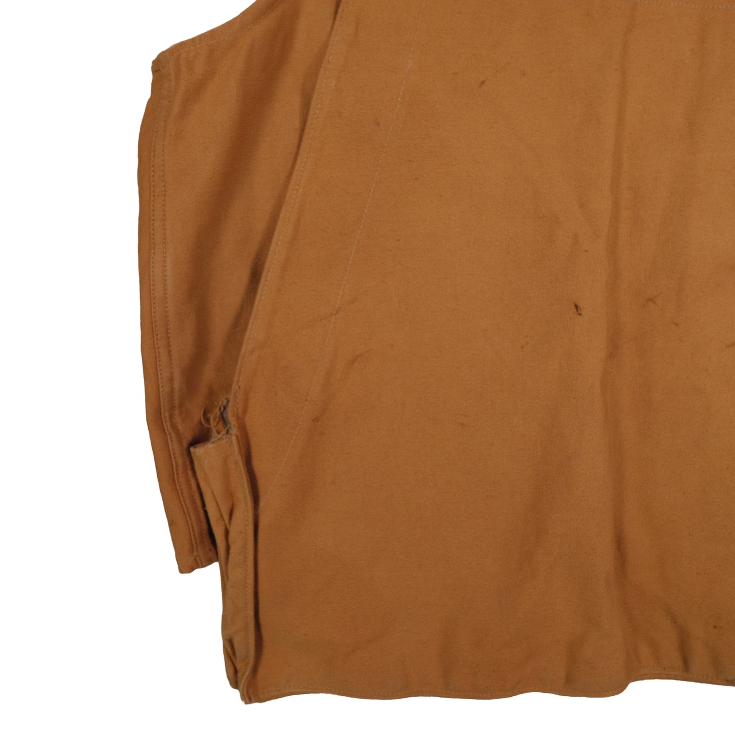 Vintage Ideal Brown Hunting Vest Men’s L Flap Pocket Game Pouch Bird Outdoor Canvas