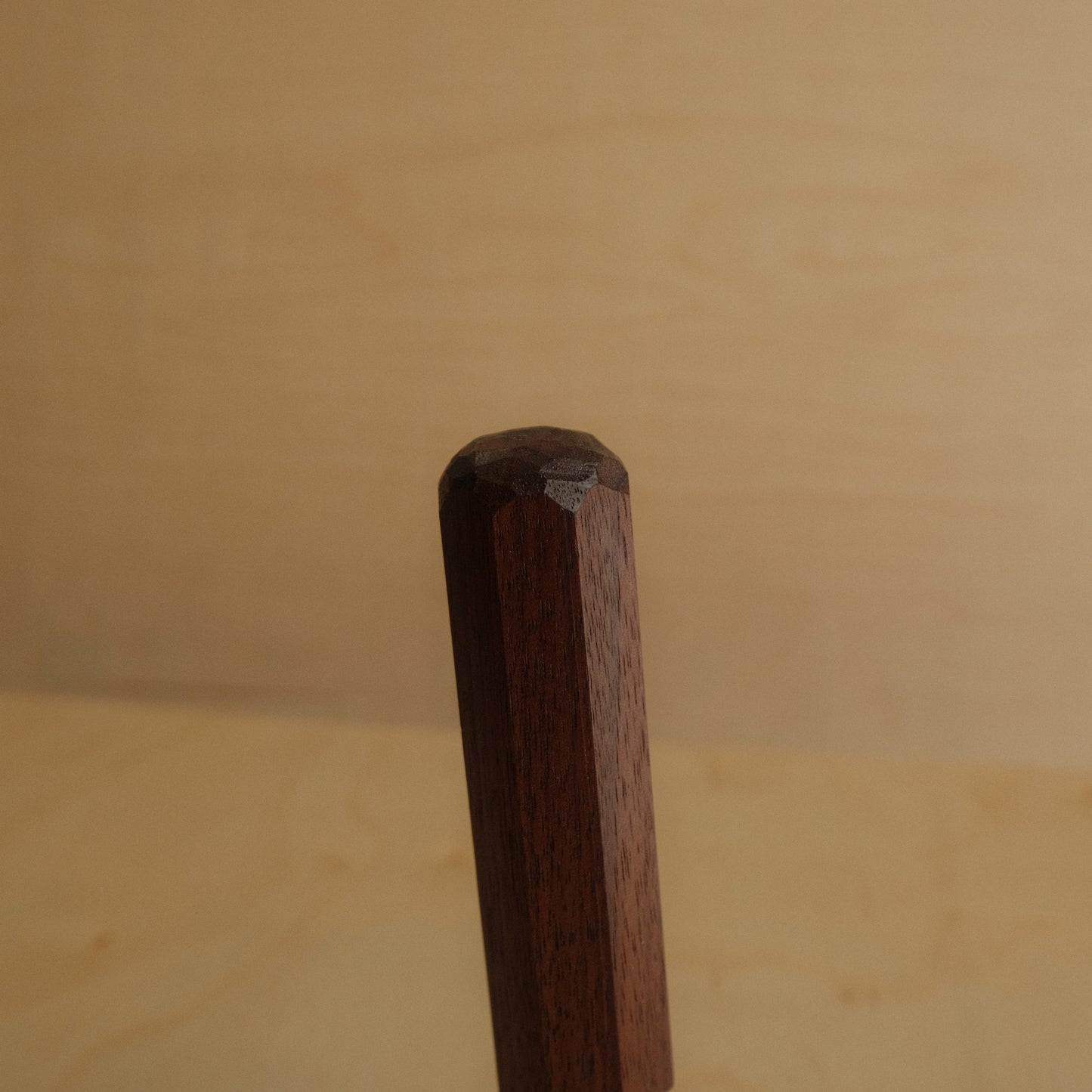 Wooden Horse Hair Espresso Brush With Walnut Handle