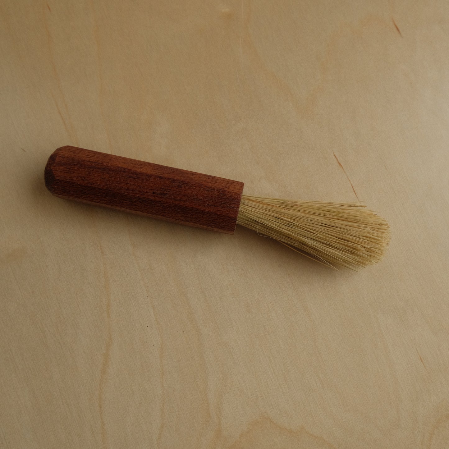 Wooden Tampico Espresso Brush With Spanish Cedar Handle