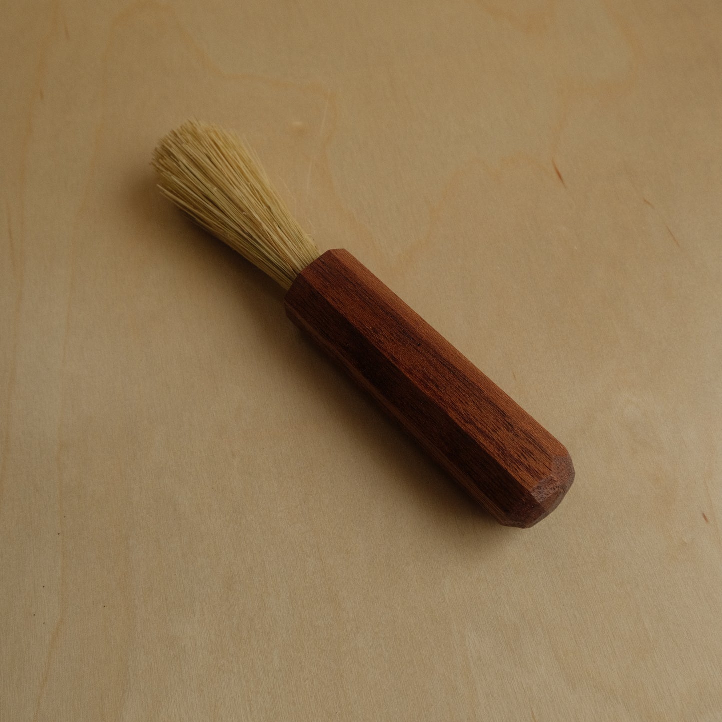 Wooden Tampico Espresso Brush With Spanish Cedar Handle