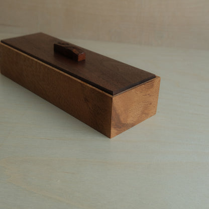 White Oak Decorative Keepsake Box 020
