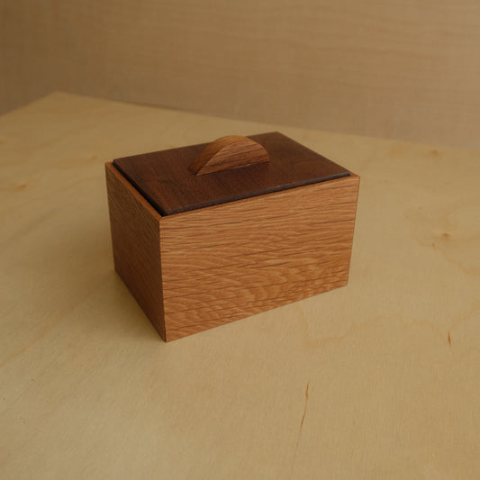 White Oak Decorative Keepsake Box 011