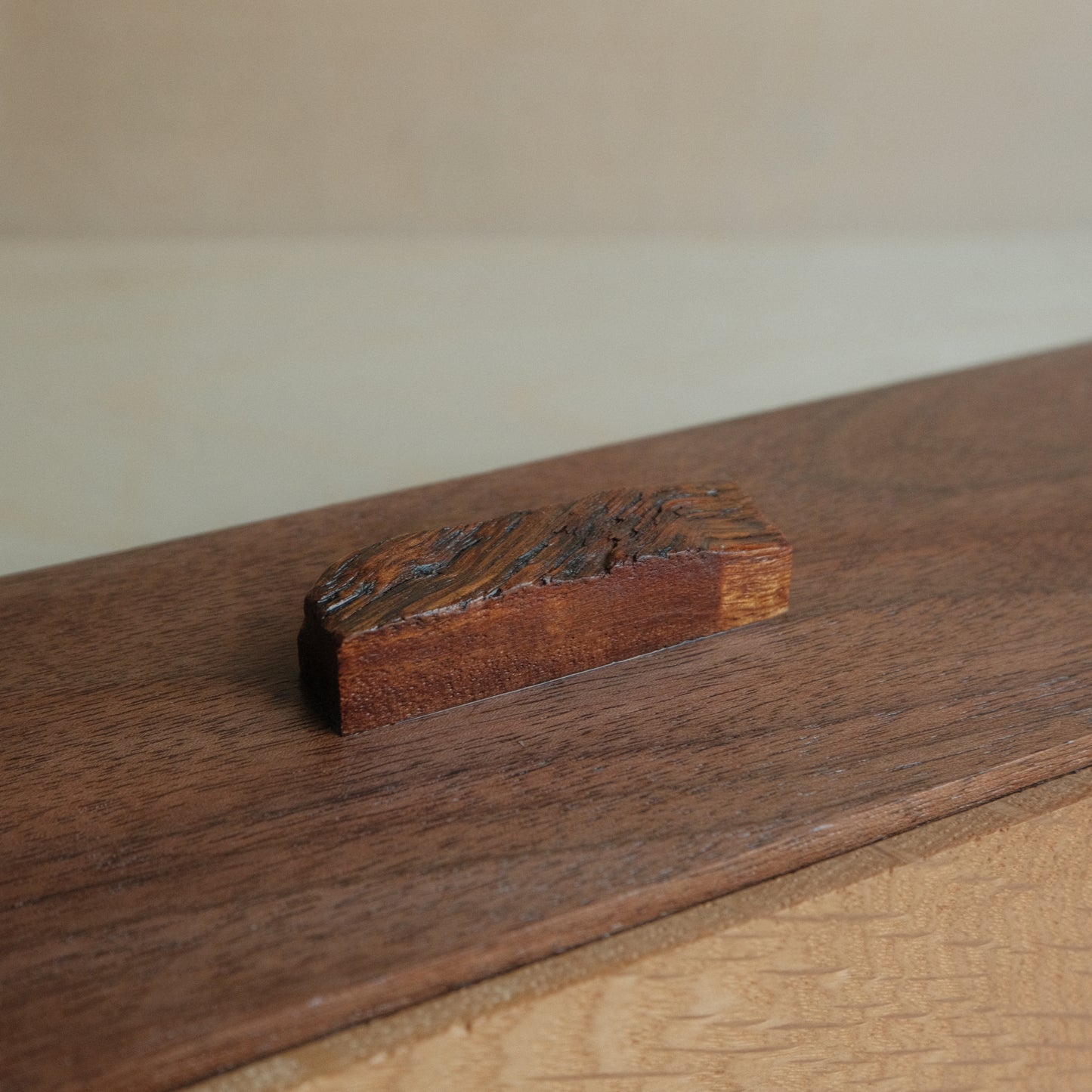 White Oak Decorative Keepsake Box 020