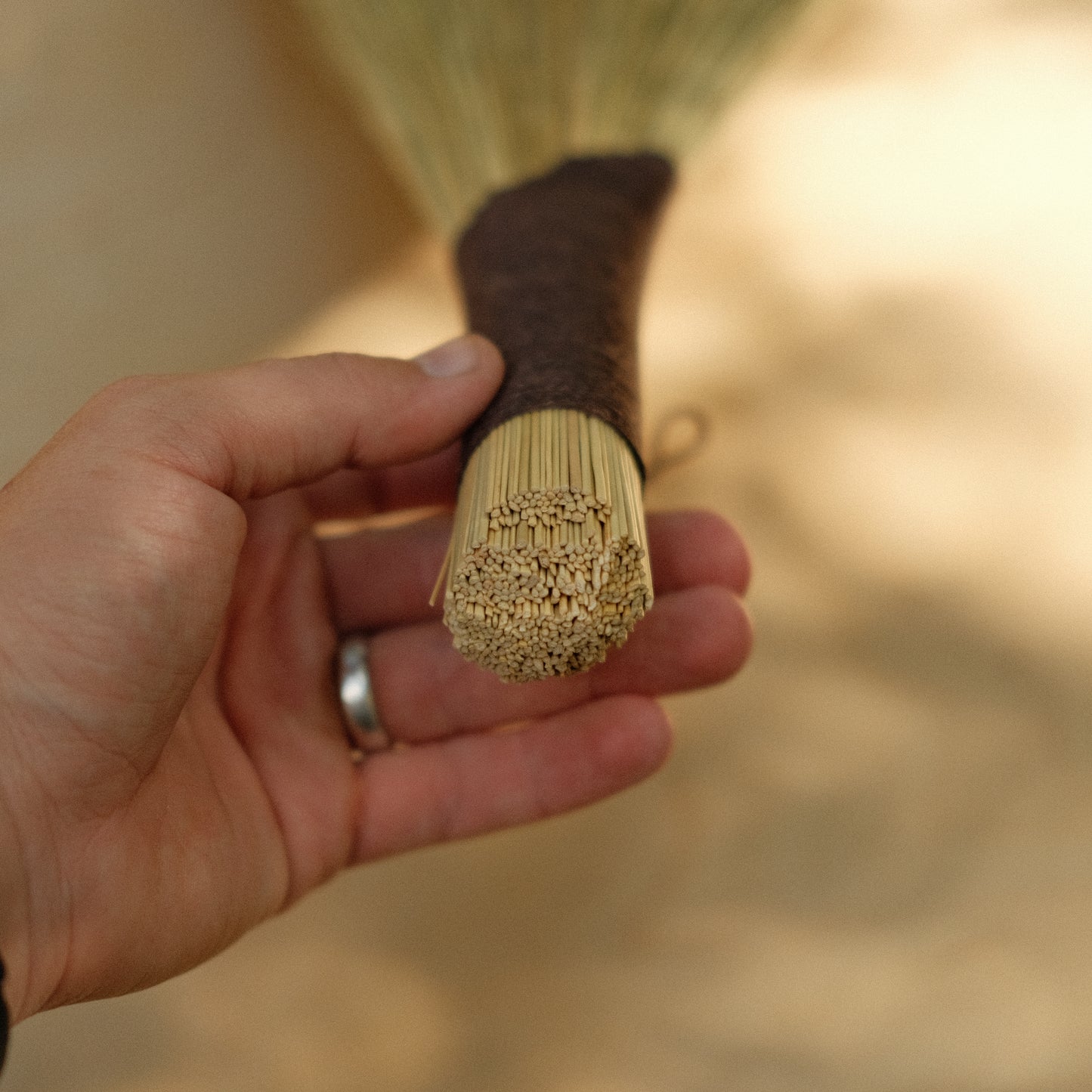 Regular Shaker Style Turkey Wing Hand Broom