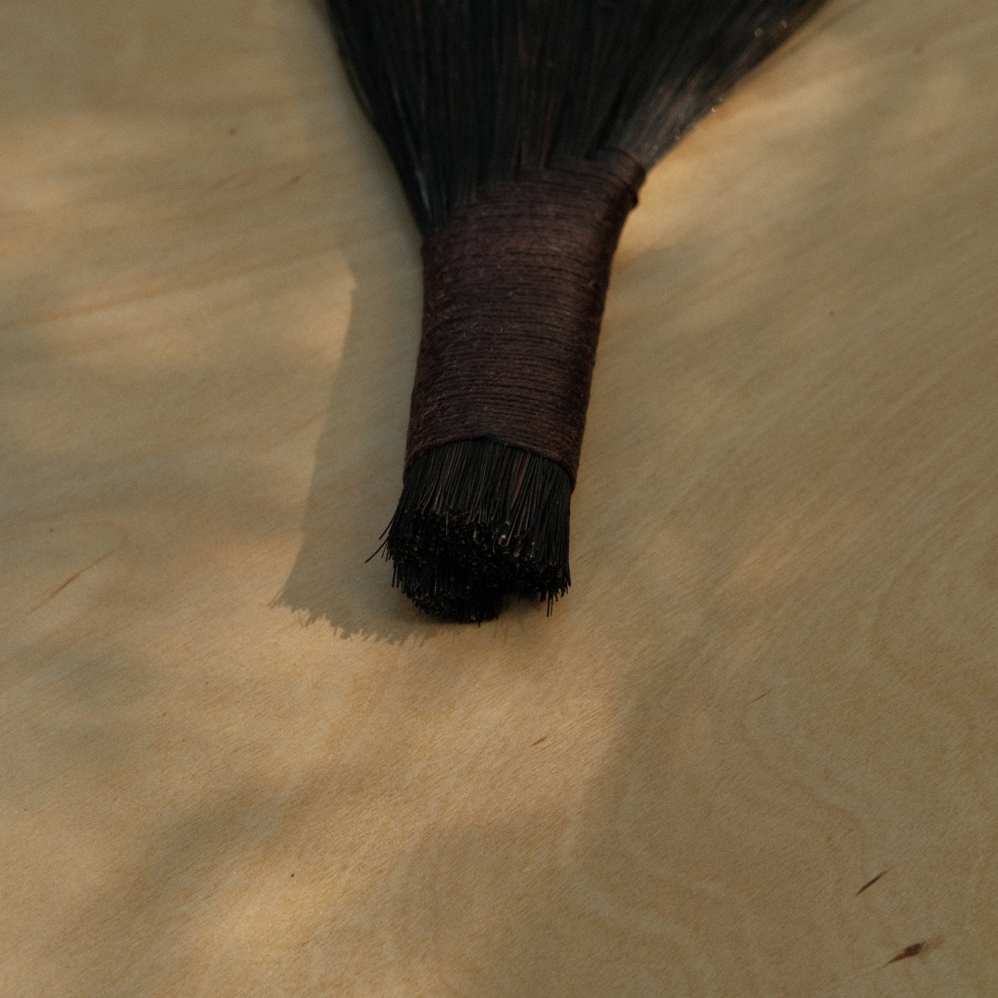 Black Tampico Mini Brush