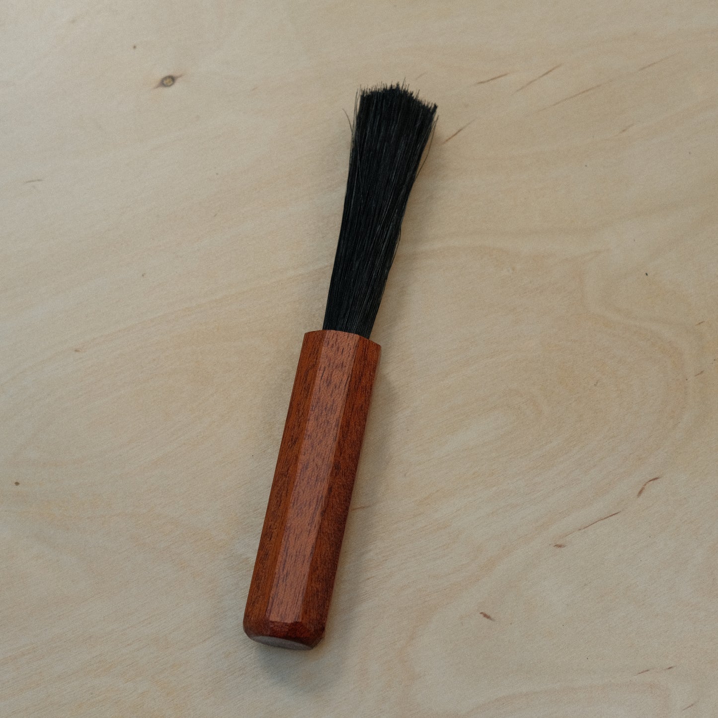 Espresso Brush With Mahogany Handle