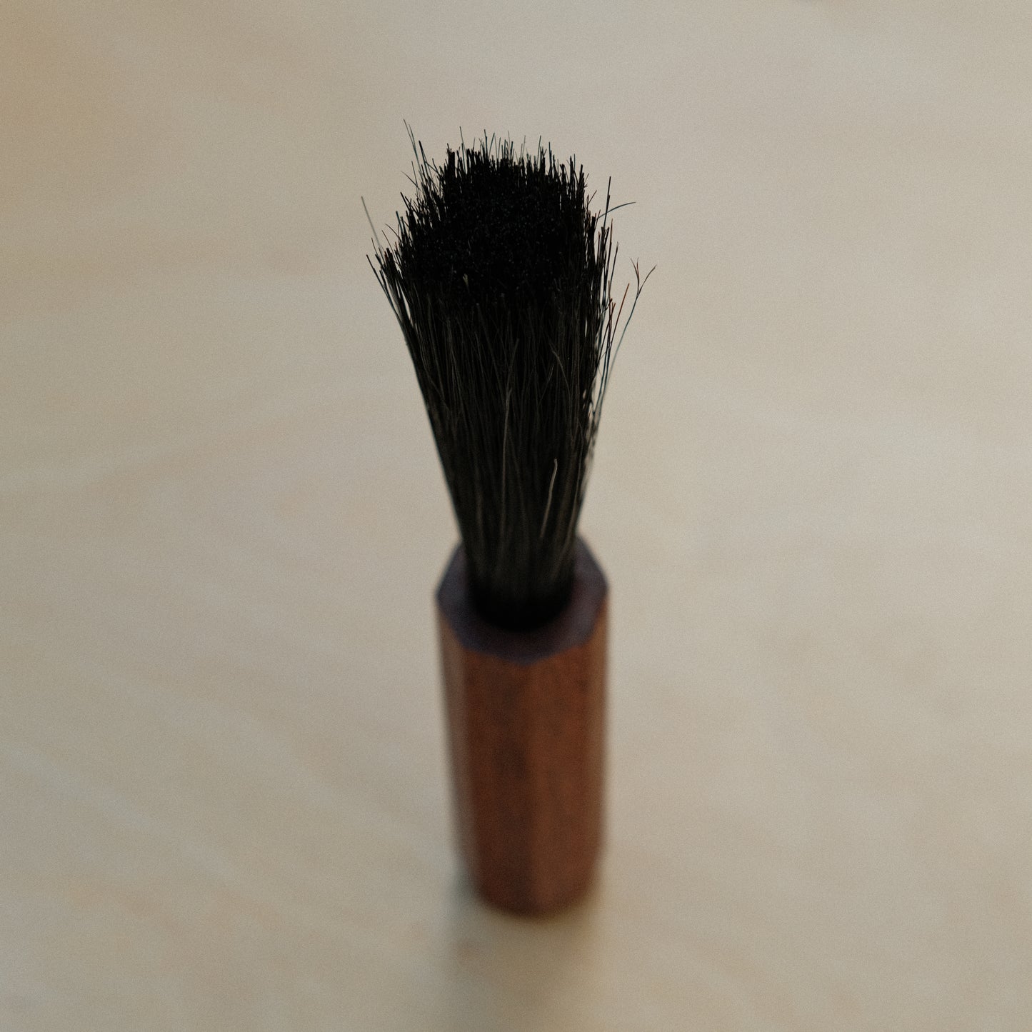 Espresso Brush With Mahogany Handle