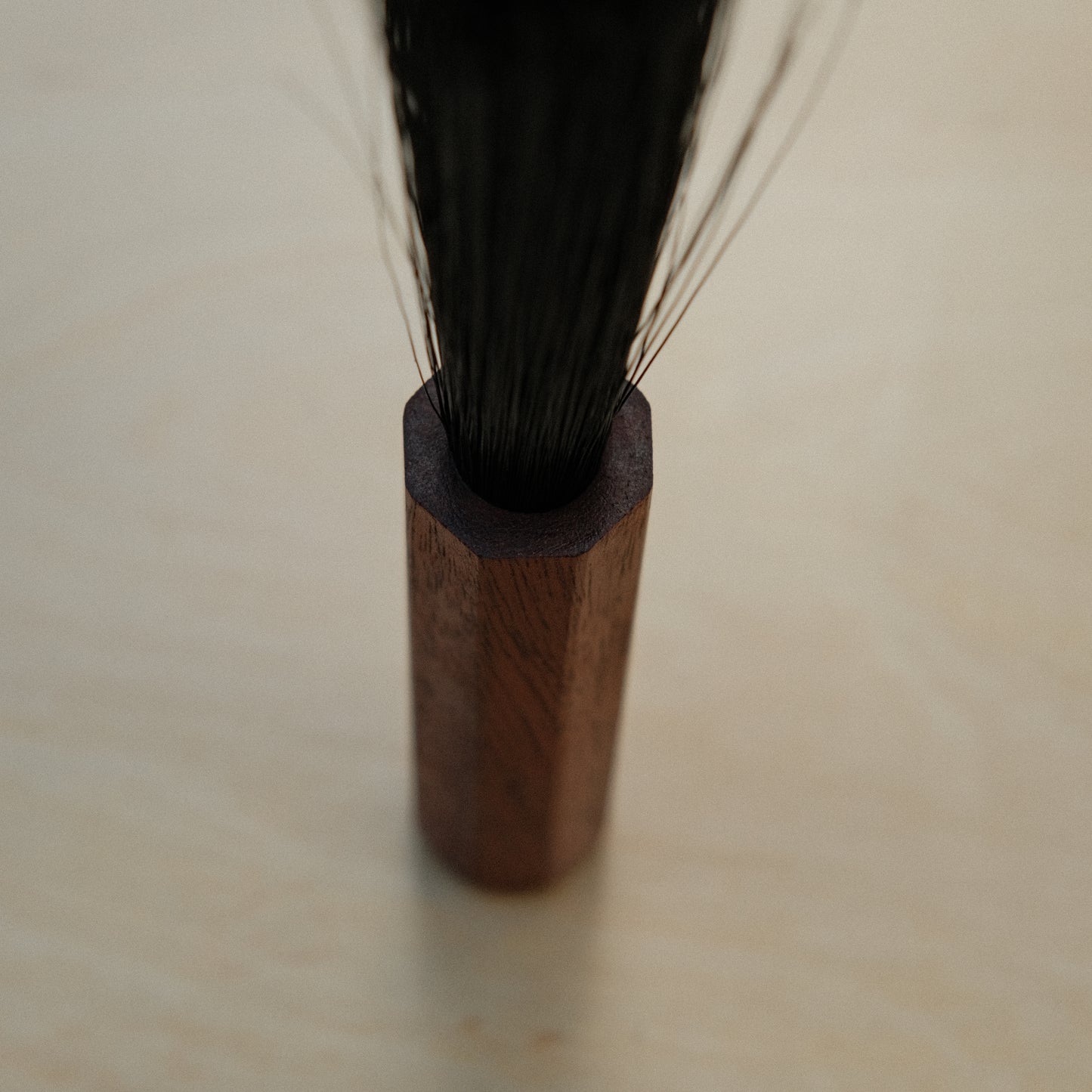 Espresso Brush With Mahogany Handle