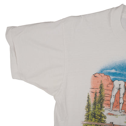 Vintage 70’s Screen Stars Adult Large Mt. Rushmore, South Dakota T-Shirt Funny Single Stitch