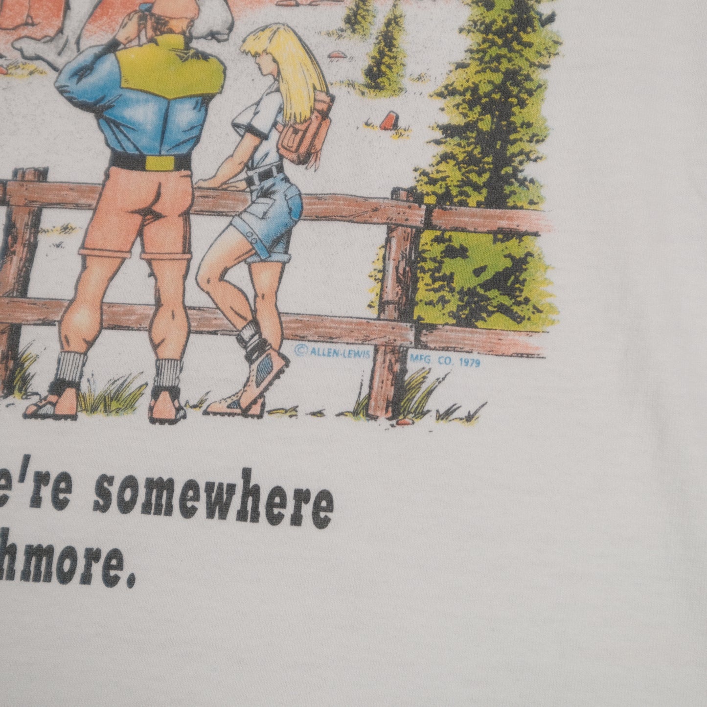 Vintage 70’s Screen Stars Adult Large Mt. Rushmore, South Dakota T-Shirt Funny Single Stitch