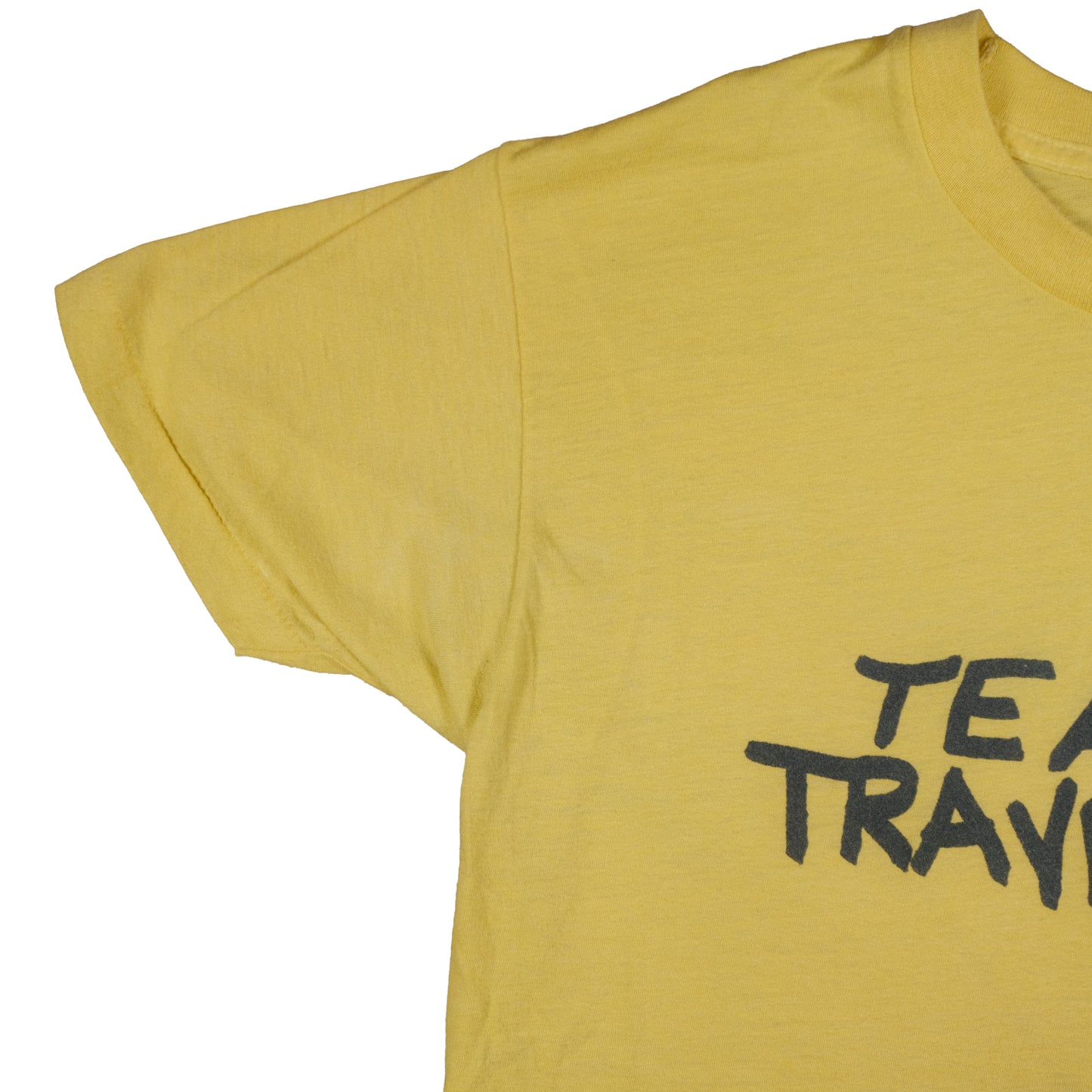 Vintage Team Traverse City, MI T-Shirt Men’s Small Yellow Screen Stars