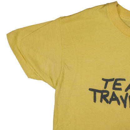 Vintage Team Traverse City, MI T-Shirt Men’s Small Yellow Screen Stars