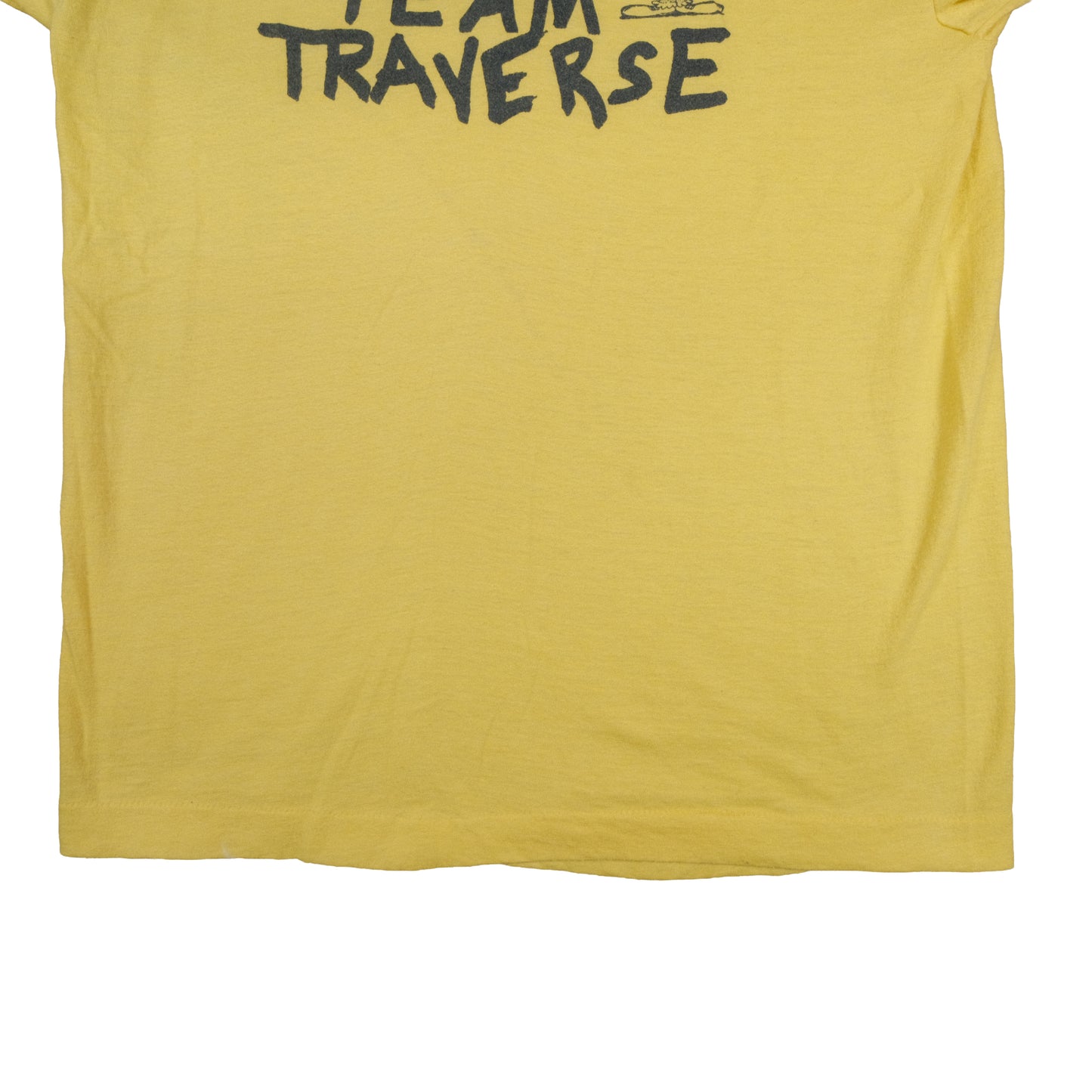 Vintage Team Traverse City, MI T-Shirt Men’s Small Yellow Screen Stars