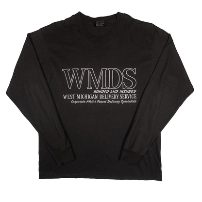 Vintage Screen Stars Long Sleeve Black Adult Medium West MI Delivery Service