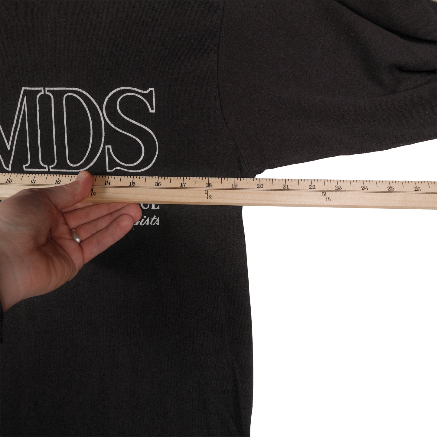 Vintage Screen Stars Long Sleeve Black Adult Medium West MI Delivery Service