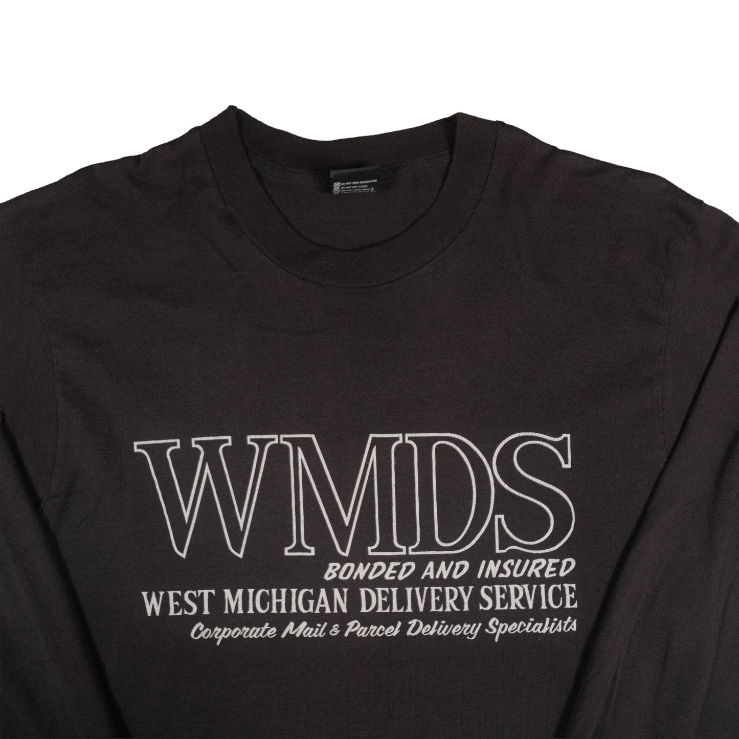 Vintage Screen Stars Long Sleeve Black Adult Medium West MI Delivery Service