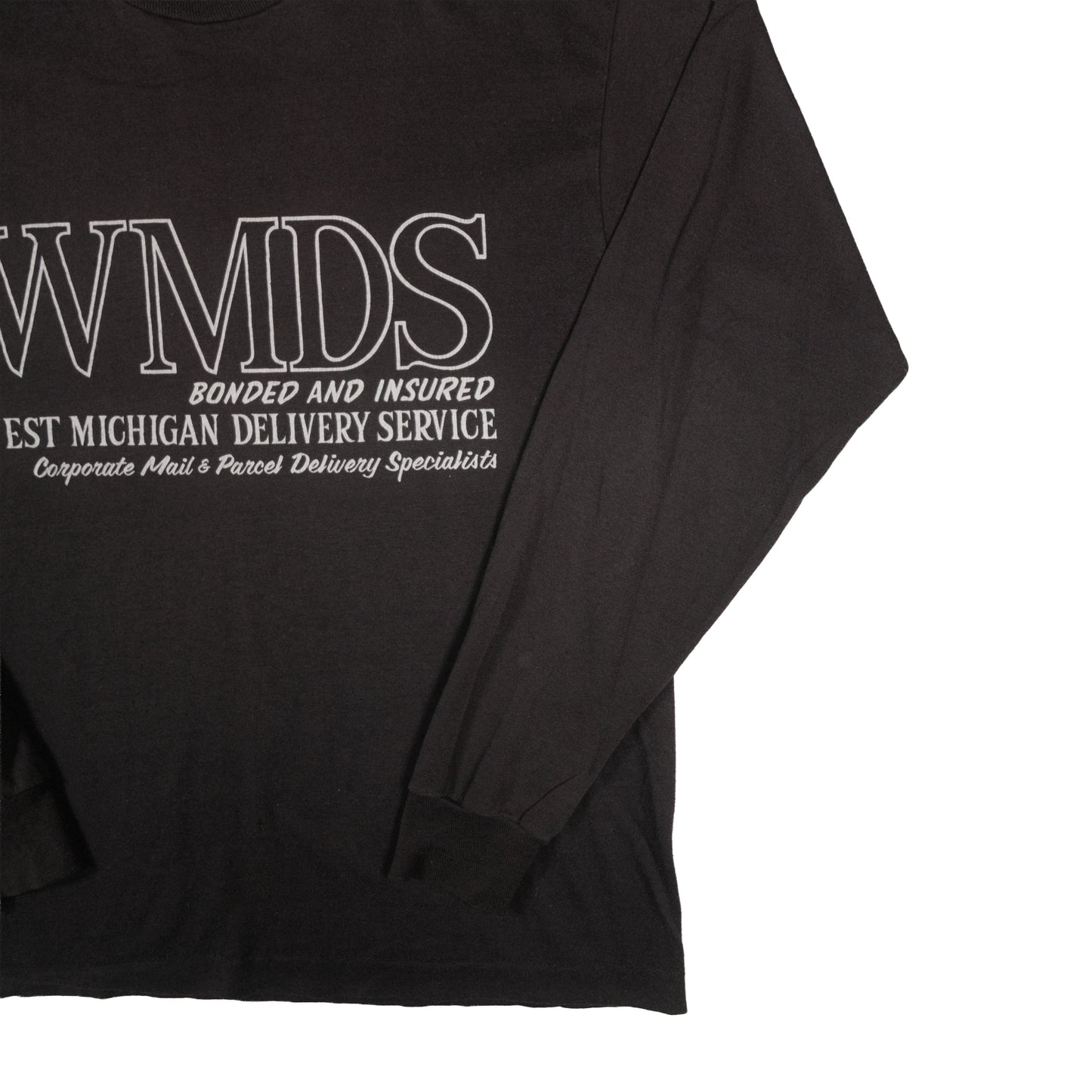 Vintage Screen Stars Long Sleeve Black Adult Medium West MI Delivery Service