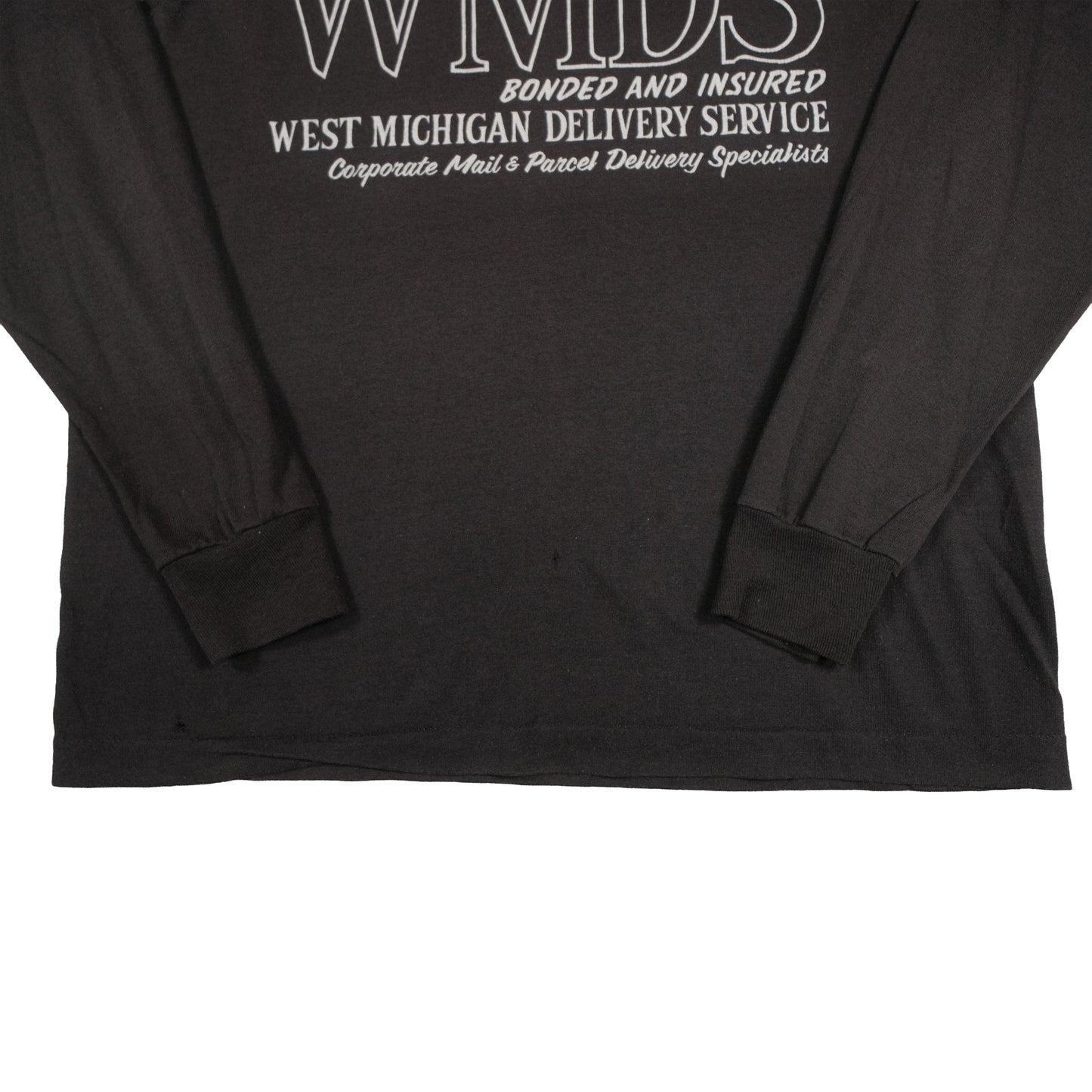 Vintage Screen Stars Long Sleeve Black Adult Medium West MI Delivery Service