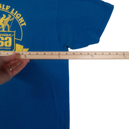 Vintage Traverse City, MI North American Vasa T-Shirt Blue Adult Small