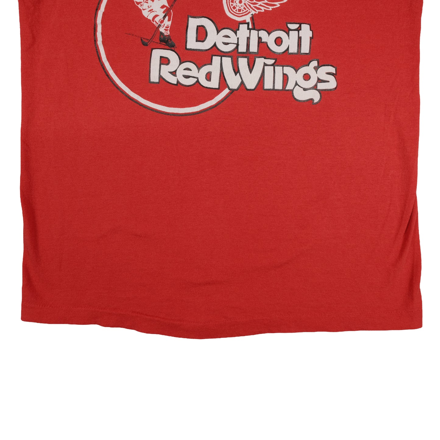 Vintage Detroit Red Wings T-Shirt Adult Small Screen Stars Red Hockey Single Stitch