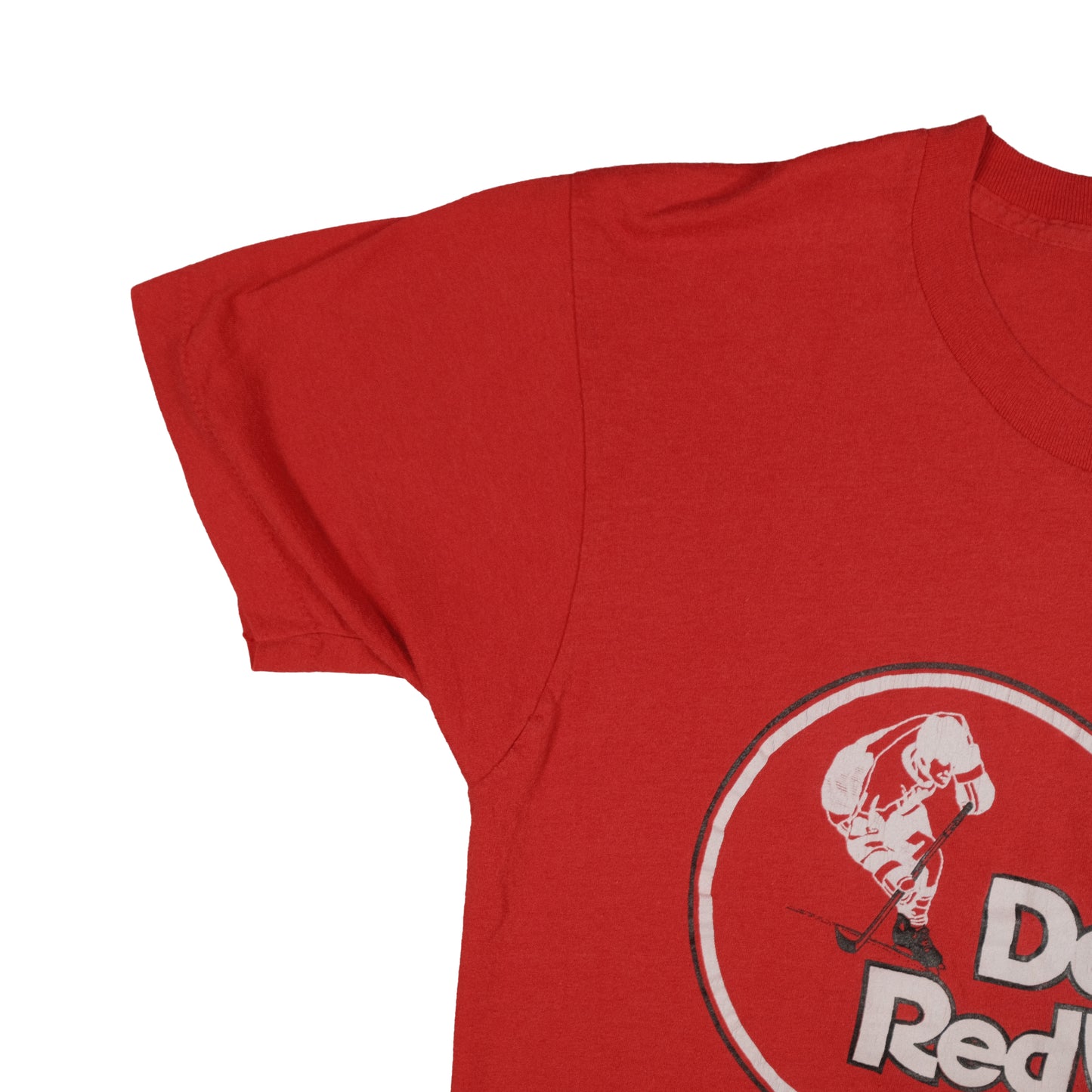 Vintage Detroit Red Wings T-Shirt Adult Small Screen Stars Red Hockey Single Stitch