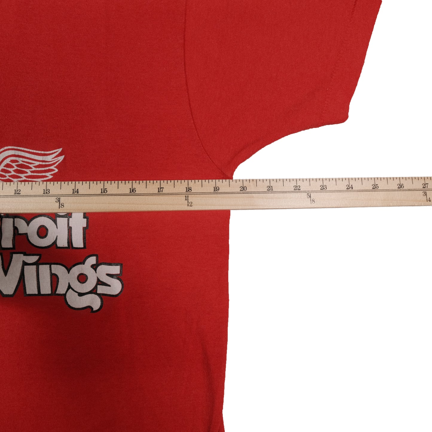 Vintage Detroit Red Wings T-Shirt Adult Small Screen Stars Red Hockey Single Stitch