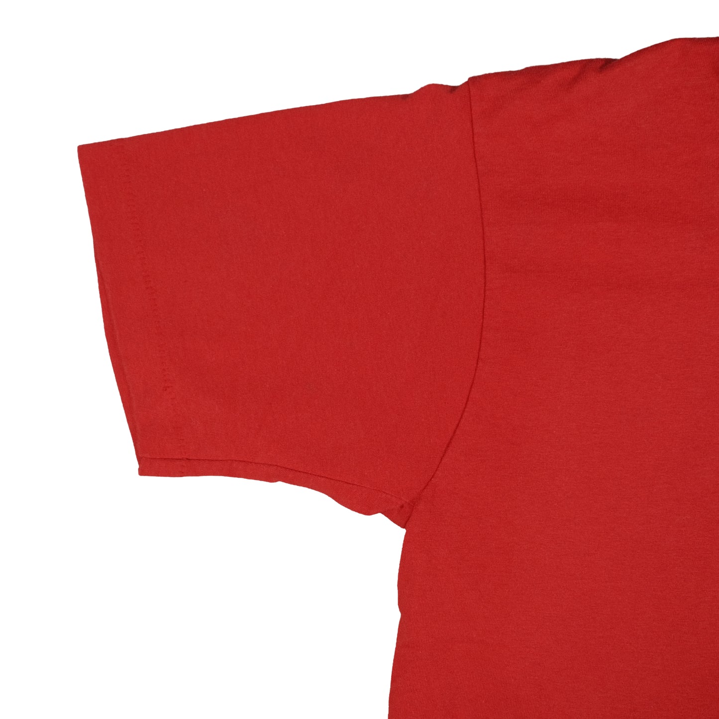 Vintage Screen Stars Adult Small T-Shirt Puff Print Thunder Express Red Single Stitch