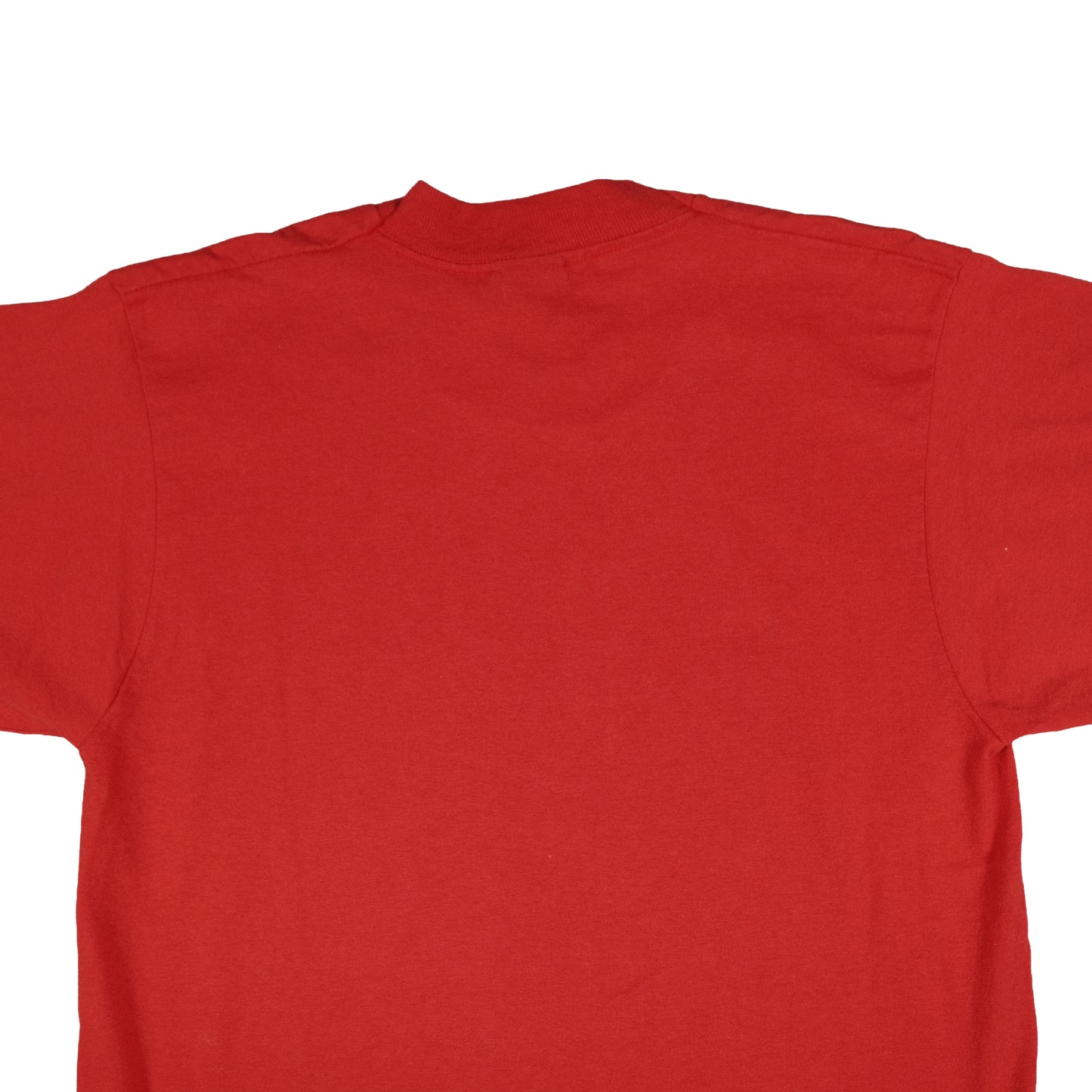 Vintage Screen Stars Adult Small T-Shirt Puff Print Thunder Express Red Single Stitch