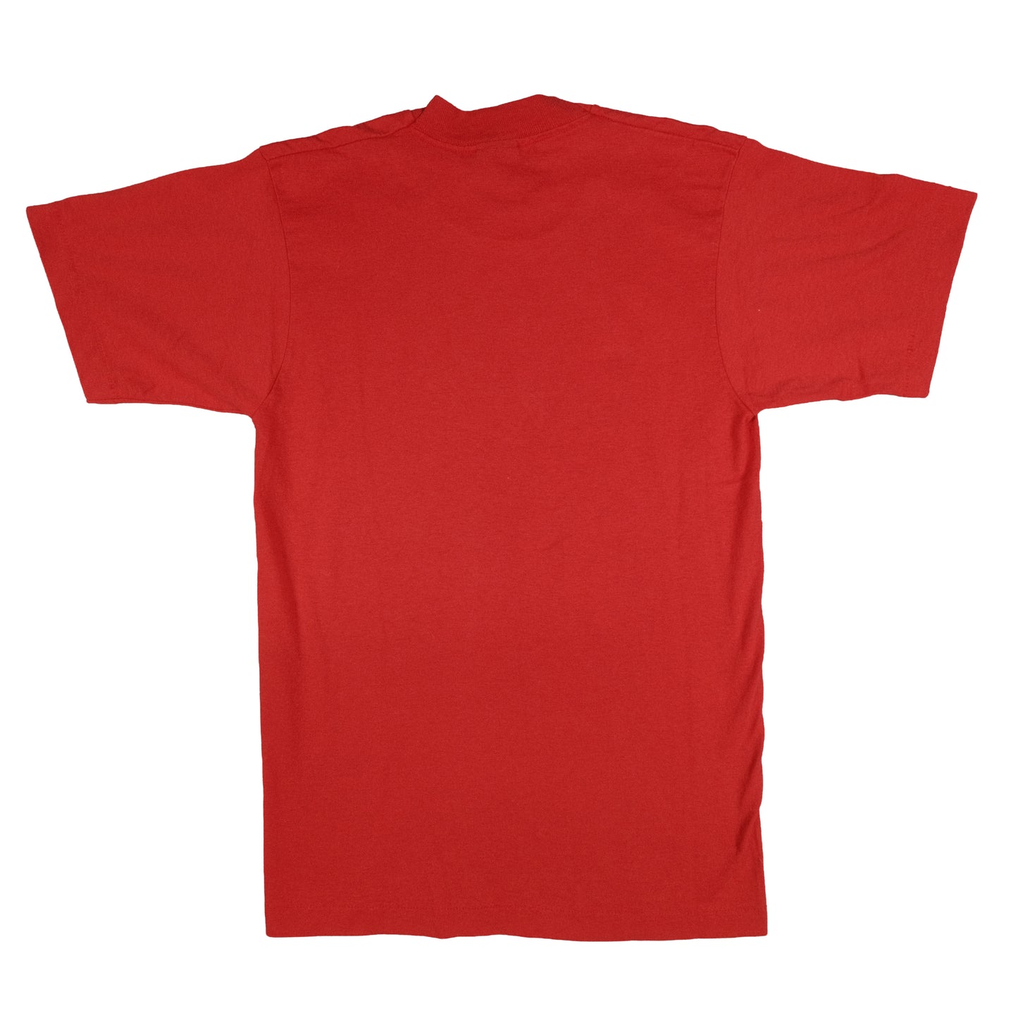 Vintage Screen Stars Adult Small T-Shirt Puff Print Thunder Express Red Single Stitch