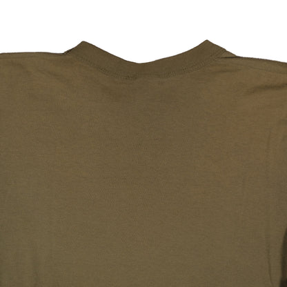 Vintage Rothco T-Shirt Adult Small Olive Green Biohazard Single Stitch