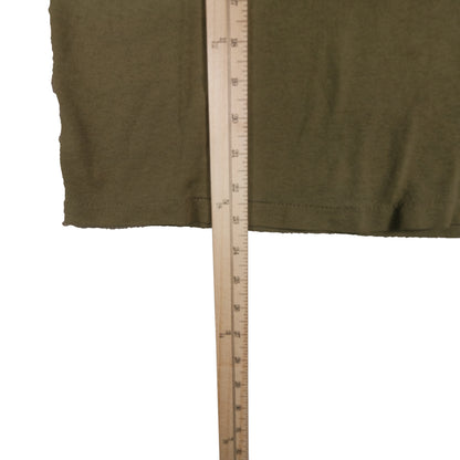 Vintage Rothco T-Shirt Adult Small Olive Green Biohazard Single Stitch