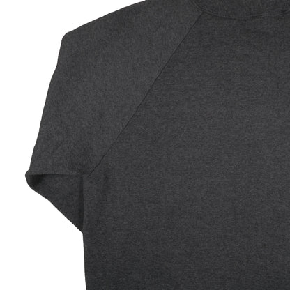 Vintage 80’s Jerzees Roughin’ It Camping Joke Raglan Sweatshirt Adult L USA Made Gray