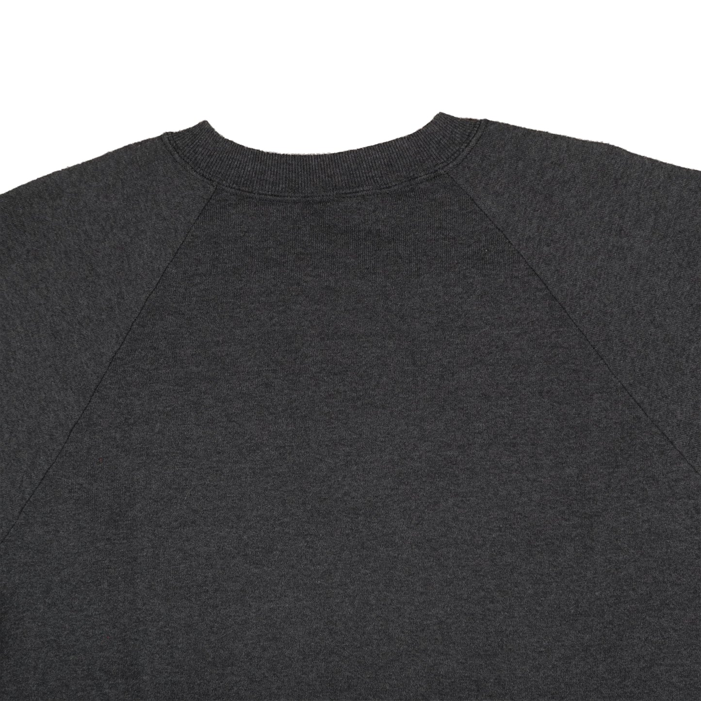 Vintage 80’s Jerzees Roughin’ It Camping Joke Raglan Sweatshirt Adult L USA Made Gray