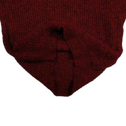 Vintage Botany 500 Acrylic Sweater Cowl Neck Men’s Small USA Made Fisherman Red