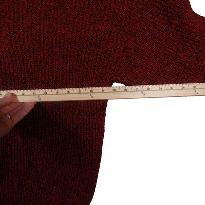 Vintage Botany 500 Acrylic Sweater Cowl Neck Men’s Small USA Made Fisherman Red