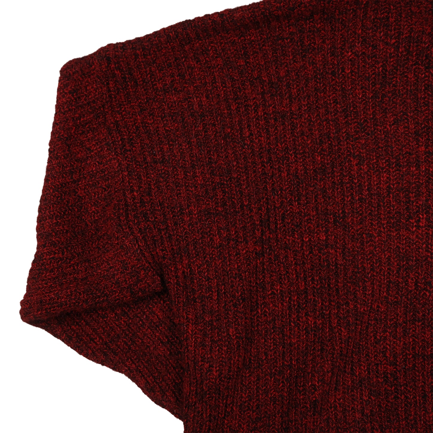 Vintage Botany 500 Acrylic Sweater Cowl Neck Men’s Small USA Made Fisherman Red