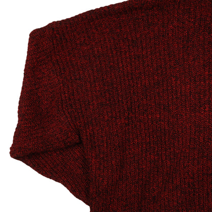 Vintage Botany 500 Acrylic Sweater Cowl Neck Men’s Small USA Made Fisherman Red