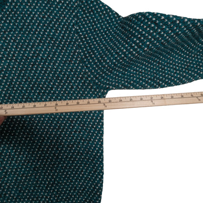Vintage Wool Blend Men’s L Sweater Teal Birdseye Traverse City, MI