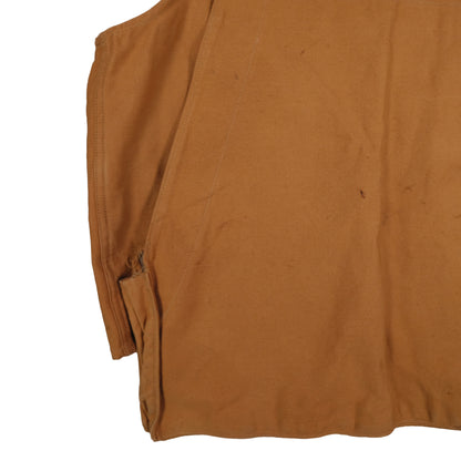 Vintage Ideal Brown Hunting Vest Men’s L Flap Pocket Game Pouch Bird Outdoor Canvas