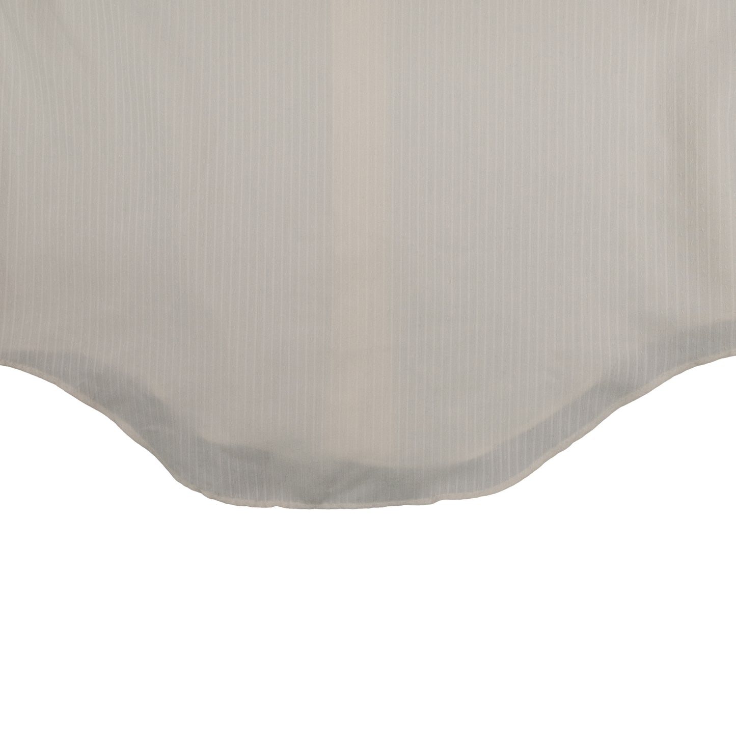 Vintage Arrow Kent Men’s XL 16.5 Short Sleeve Press Shirt Summer Off White Stripe 80’s