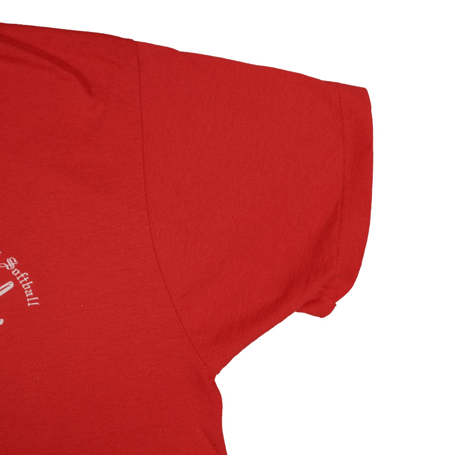 Vintage Screen Stars Adult Medium Northview, MI Baseball League Red T-Shirt Single Stitch