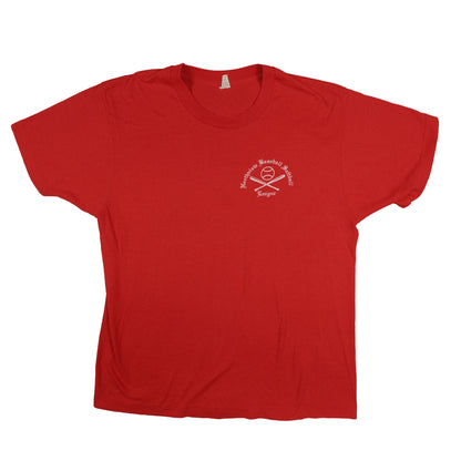 Vintage Screen Stars Adult Medium Northview, MI Baseball League Red T-Shirt Single Stitch