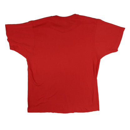 Vintage Screen Stars Adult Medium Northview, MI Baseball League Red T-Shirt Single Stitch