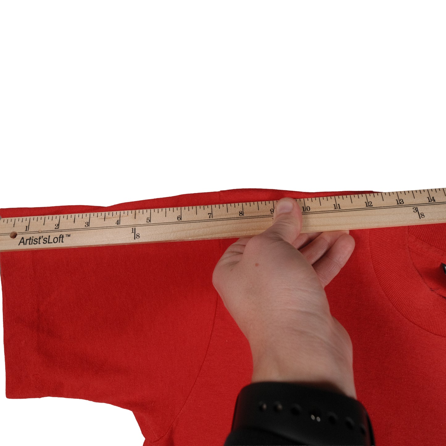 Vintage 80’s Screen Stars Puff Print Spir-Etts Red T-Shirt Adult Small Single Stitch