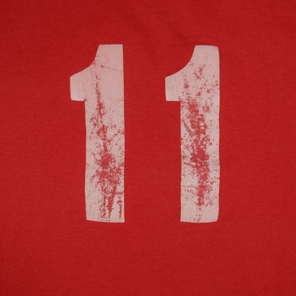 Vintage 80’s Screen Stars Puff Print Spir-Etts Red T-Shirt Adult Small Single Stitch