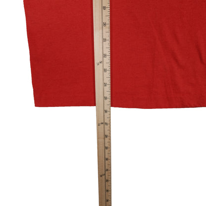 Vintage 80’s Screen Stars Puff Print Spir-Etts Red T-Shirt Adult Small Single Stitch