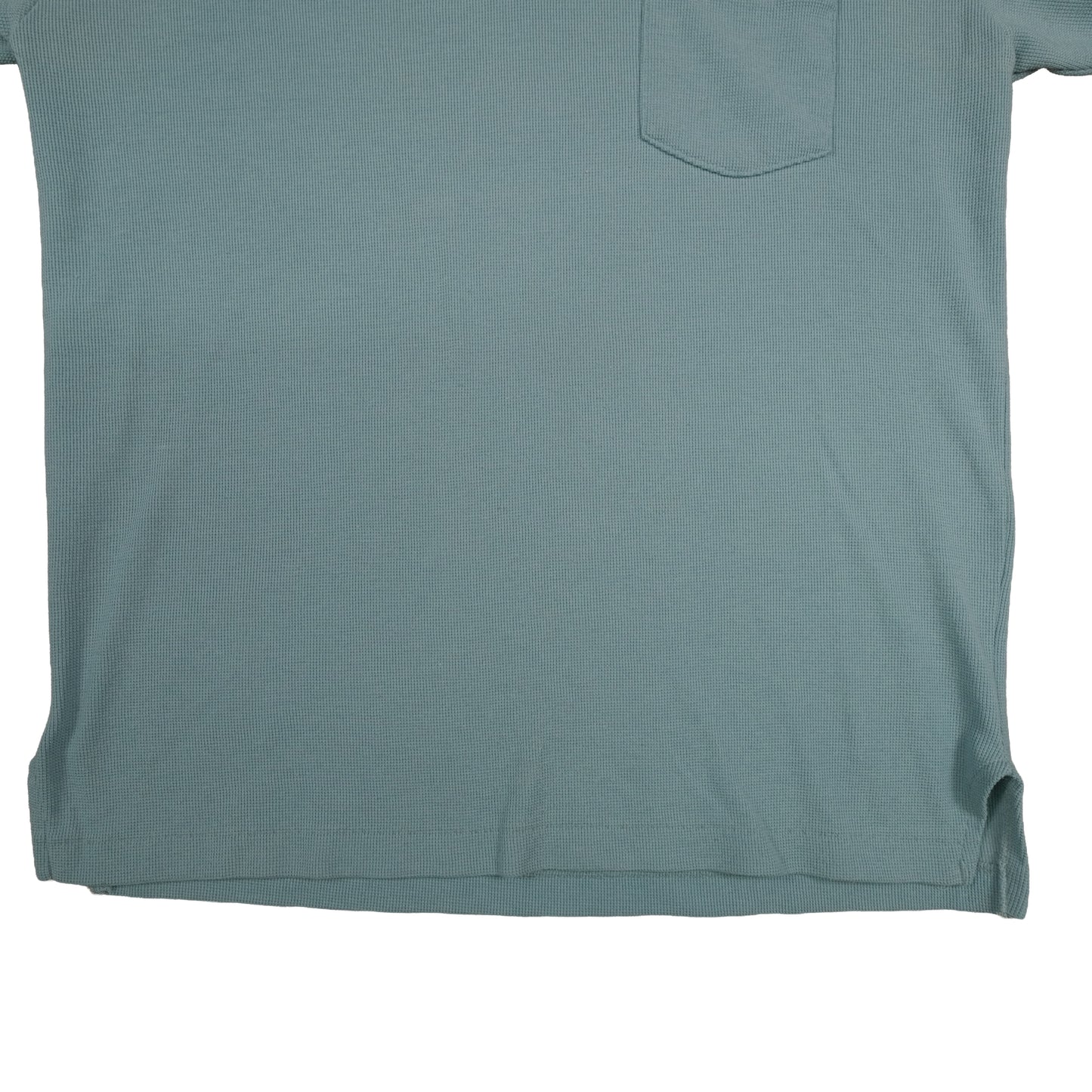 Vintage Wear Guard Waffle Polo Men’s Large Ray Embroidered Blue Excavating Logo