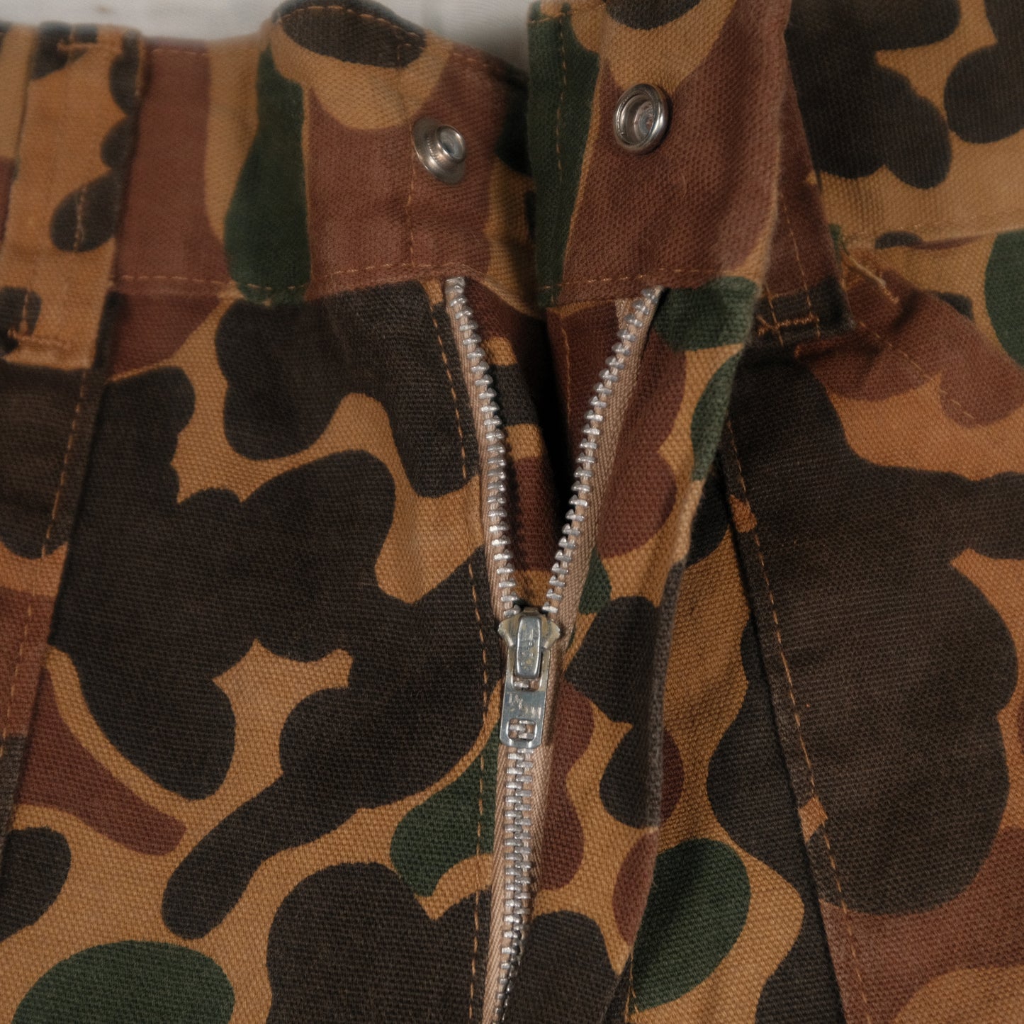 Vintage Sears Sports Center Duck Camo 2-Piece Set Medium 32x30 Frog Skin