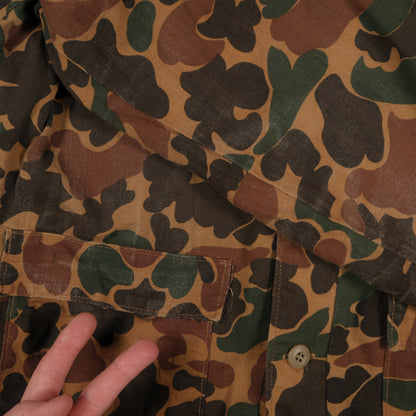 Vintage Sears Sports Center Duck Camo 2-Piece Set Medium 32x30 Frog Skin