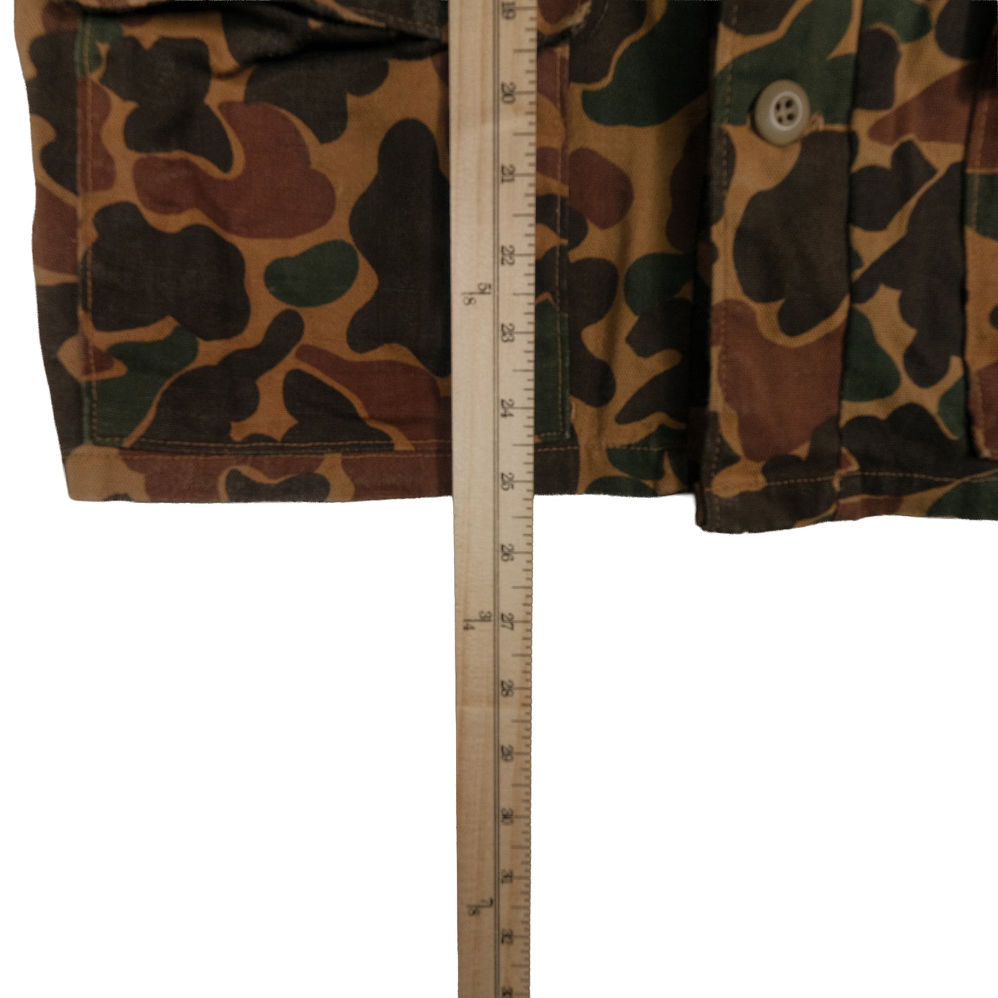 Vintage Sears Sports Center Duck Camo 2-Piece Set Medium 32x30 Frog Skin